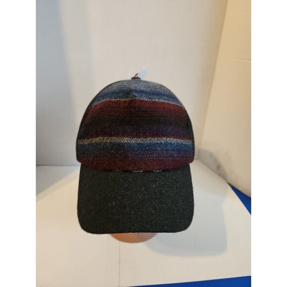 Warm Tweed Baseball Cap Hat Herringbone Black Country Shooting Fishing Adjustabl - Picture 1 of 5